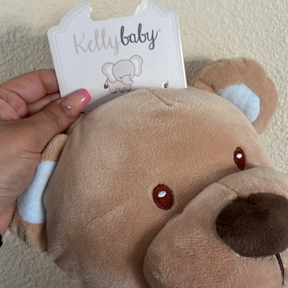 KELLY BABY 20" Cuddle Baby Bear Plush Animal with Rattle - Picture 5 of 5